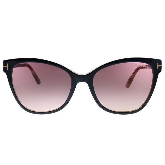 NEW TOM FORD TF844 05T PINK  BROWN HAVANA CAT EYE WOMEN SUNGLASSES TOM FORD - Picture 3 of 5